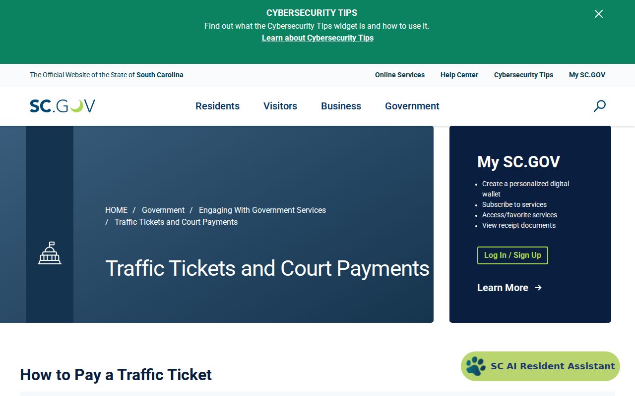 Marlboro County traffic warrant records, state case and ticket lookup