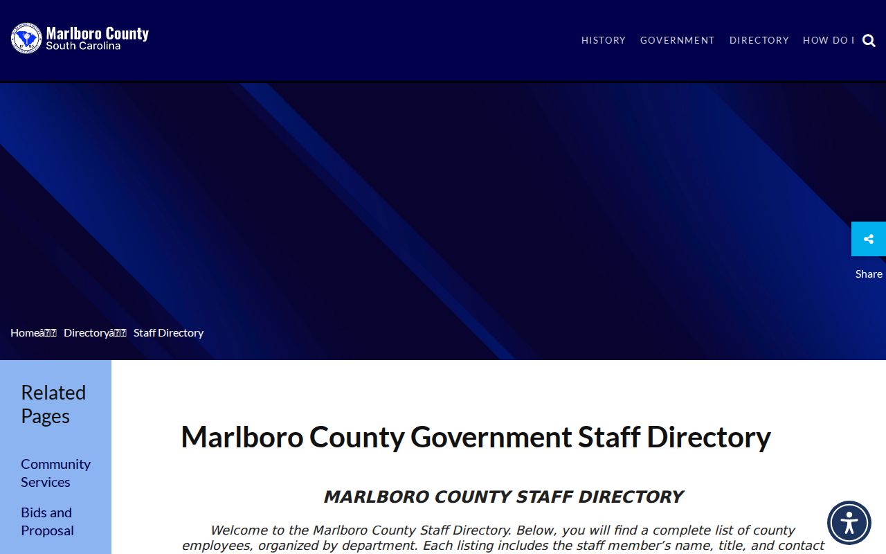 Marlboro County warrant records, county Clerk and Magistrate contact directory